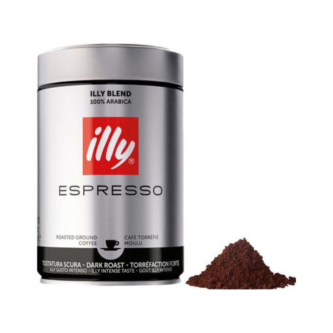 6x250g café grain Illy Intenso (Scura) - Torréfaction foncée